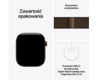 Apple Watch 12 42/Ciemny brąz Alu/Ciemny brąz Mediolańska 5G - 1594103 - zdjęcie 7